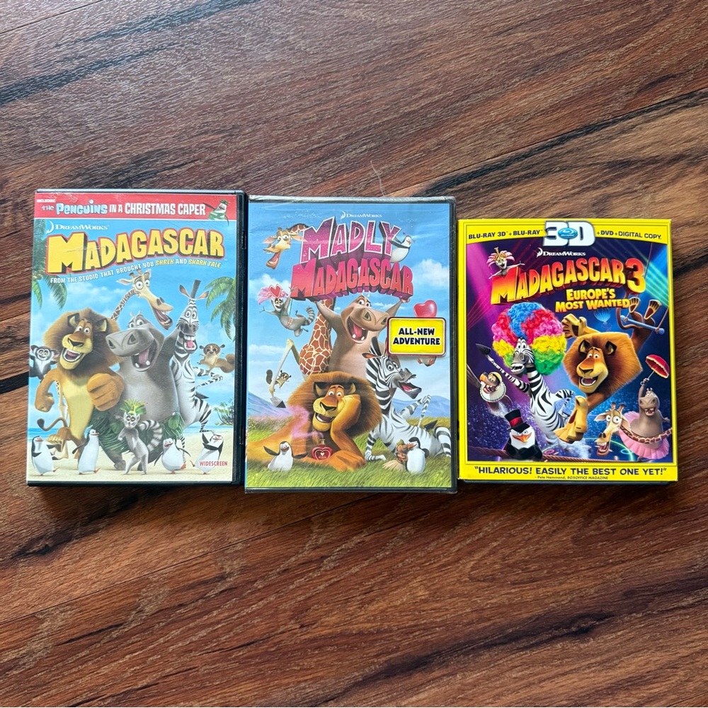 Madagascar Kids Movie Collection